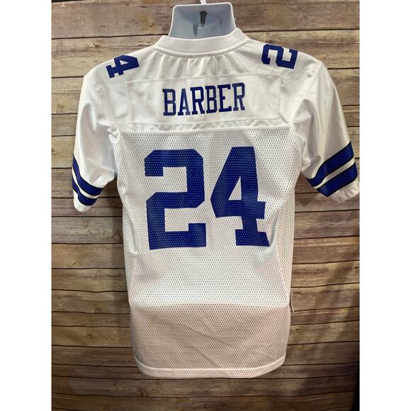 Reebok NFL Tiki Barber # 24 Dallas Cowboys Football Jersey Youth Large 14-16 - Picture 2 of 11